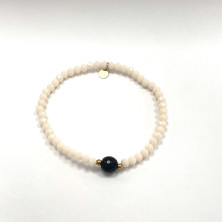 PULSEIRA PEDRAS BEGE - Pulseiras - Sweet Apple Silver - Sweet Apple ® Relojoaria | Joalharia | Ourivesaria