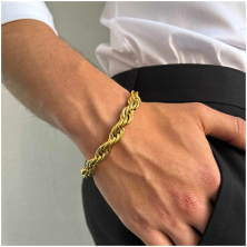 Pulseira Radiant dourada - Pulseiras - Radiant Style - Sweet Apple ® Relojoaria | Joalharia | Ourivesaria