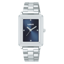 LORUS WOMAN CLASSIC RECTANGULAR PRATEADO/blue WATCH | Sweet Apple