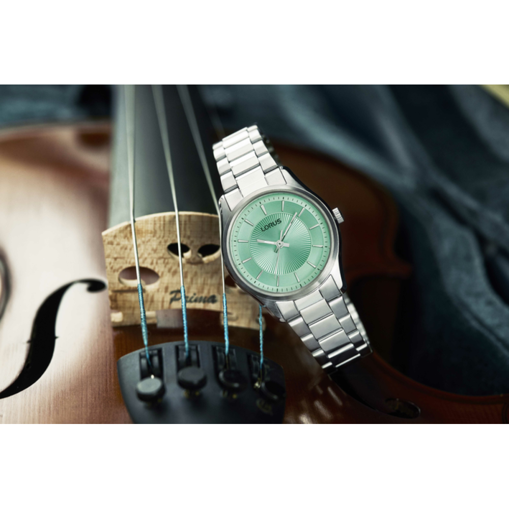 RELÓGIO WOMAN CLASSIC RADIAL VERDE-ÁGUA - Lorus - Lorus - Sweet Apple ® Relojoaria | Joalharia | Ourivesaria