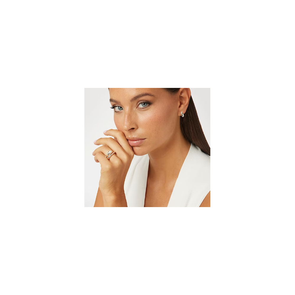 Guess FLUID Silver Earrings | Sweet Apple