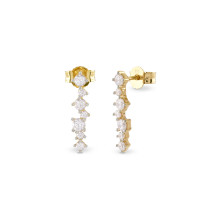 Guess JARDIN Silver Earrings | Sweet Apple