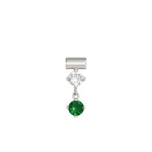 Pendente Seimia Zirconia verde - Contas P/ Pulseiras - Nomination Silver - Sweet Apple ® Relojoaria | Joalharia | Ourivesaria