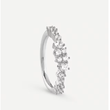 Anel Guess JARDIN Silver