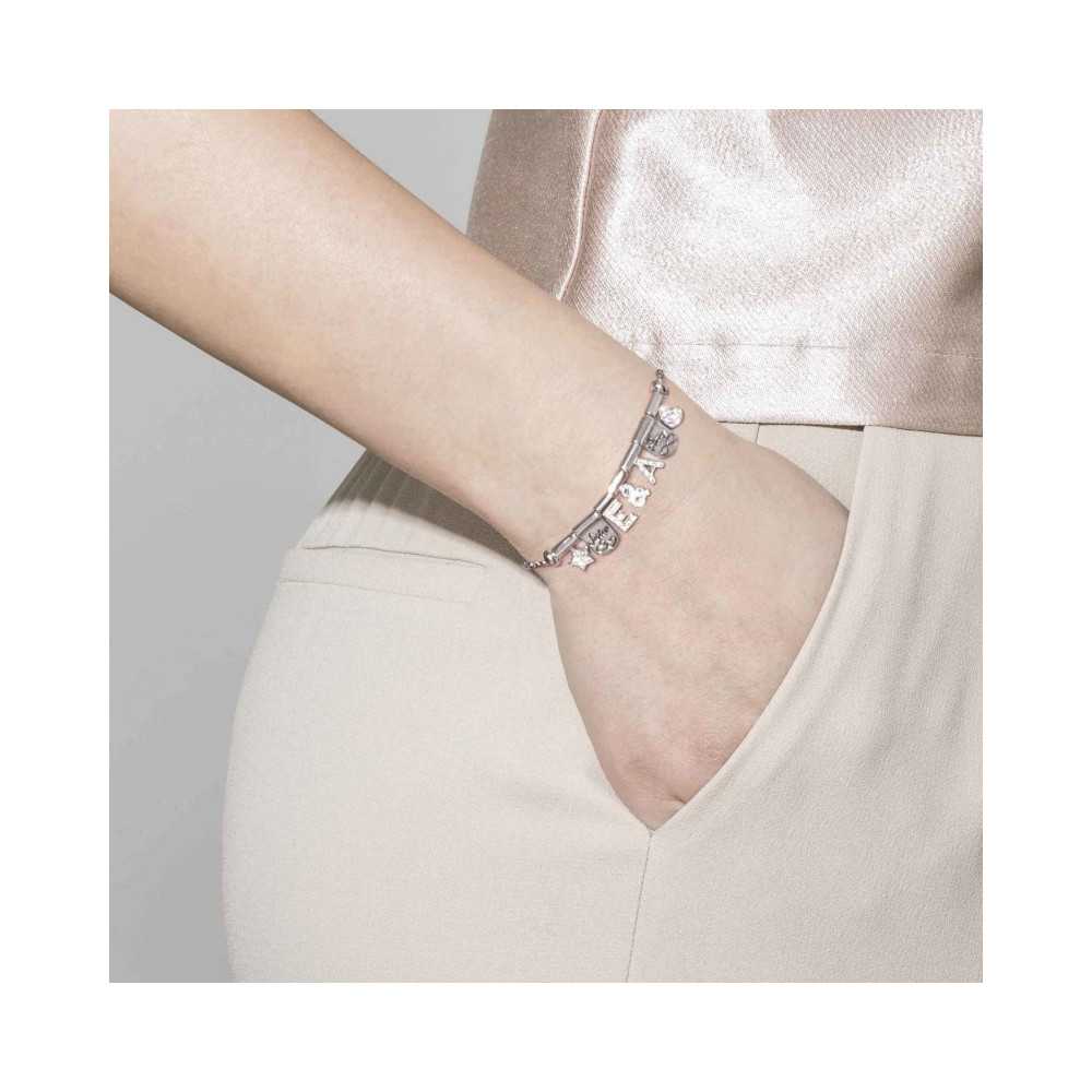 Pendente Seimia Zirconia rosa - Contas P/ Pulseiras - Nomination Silver - Sweet Apple ® Relojoaria | Joalharia | Ourivesaria