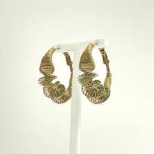 Feelit Hoops Gold Earrings | Sweet Apple
