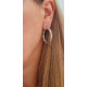 Argolas prata Sweet Apple - Prata - Sweet Apple Silver - Sweet Apple ® Relojoaria | Joalharia | Ourivesaria