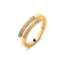 Anel Dourado Melano (Aliança Friends)